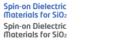 Sin-on Dielectric Materials for SiO₂